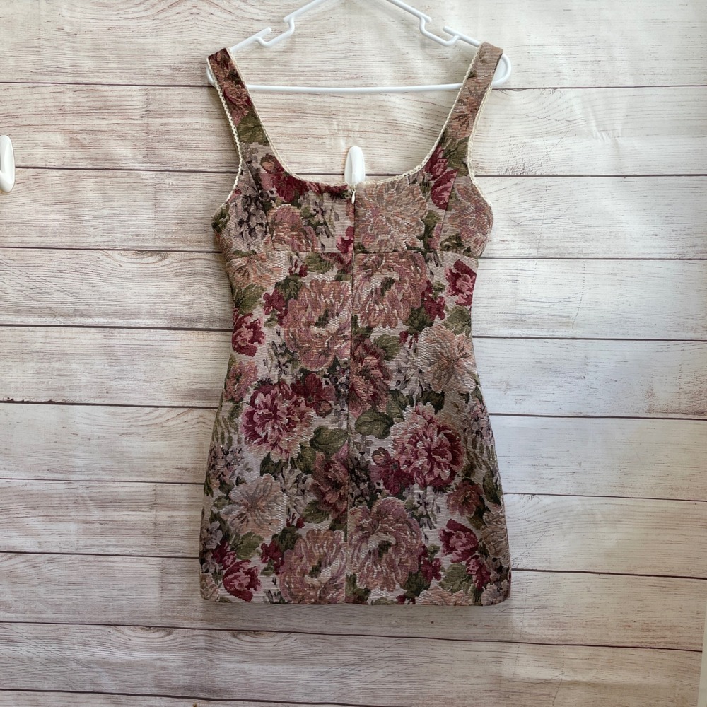ALTAR'D STATE FLORAL TAPESTRY MINI DRESS‎ - Picture 6 of 7